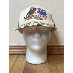 Winner Official Maine Loomey Camo Mesh Back Trucker Snapback Hat